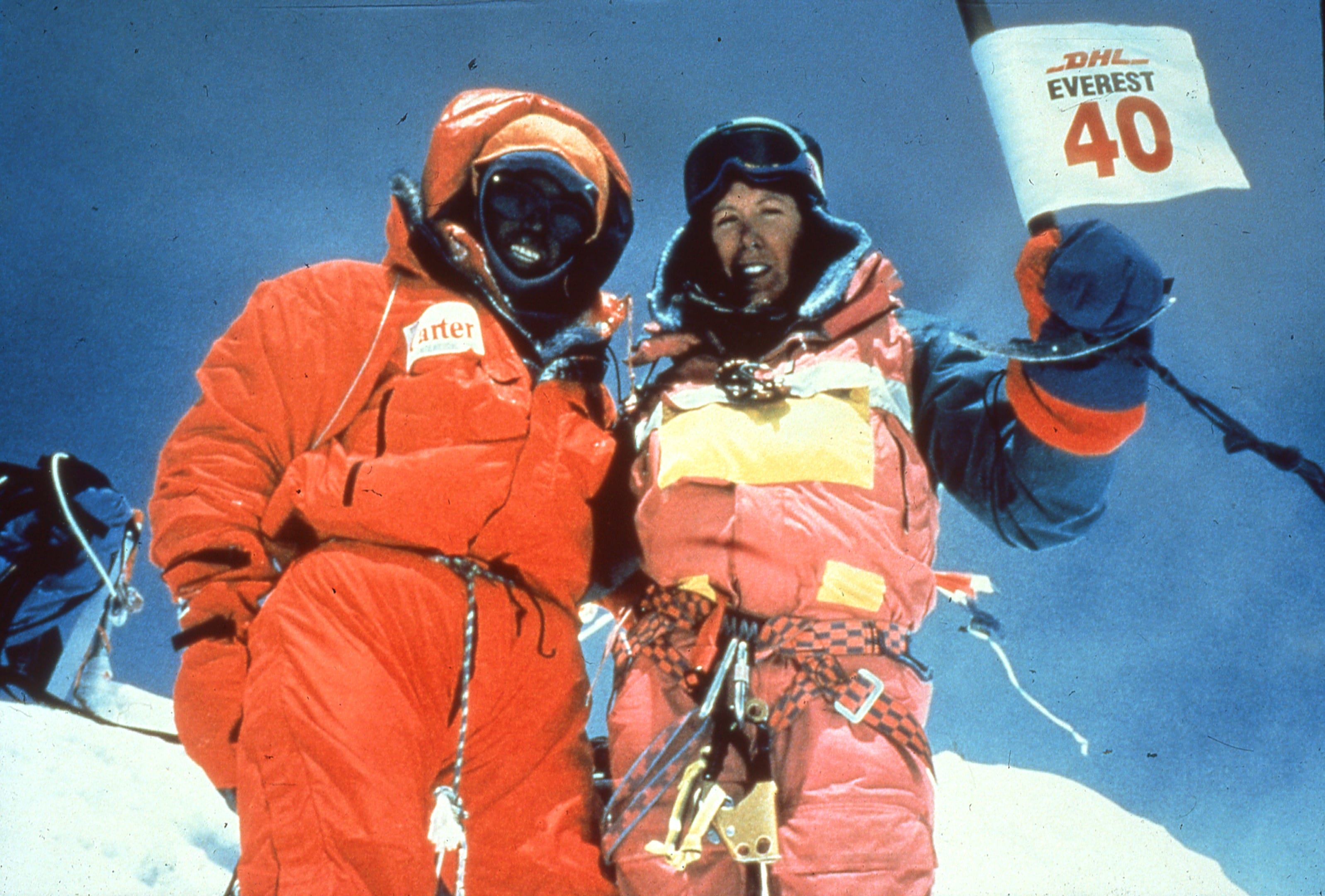 Rebecca Stephens MBE,  the 1st GB woman on Everest