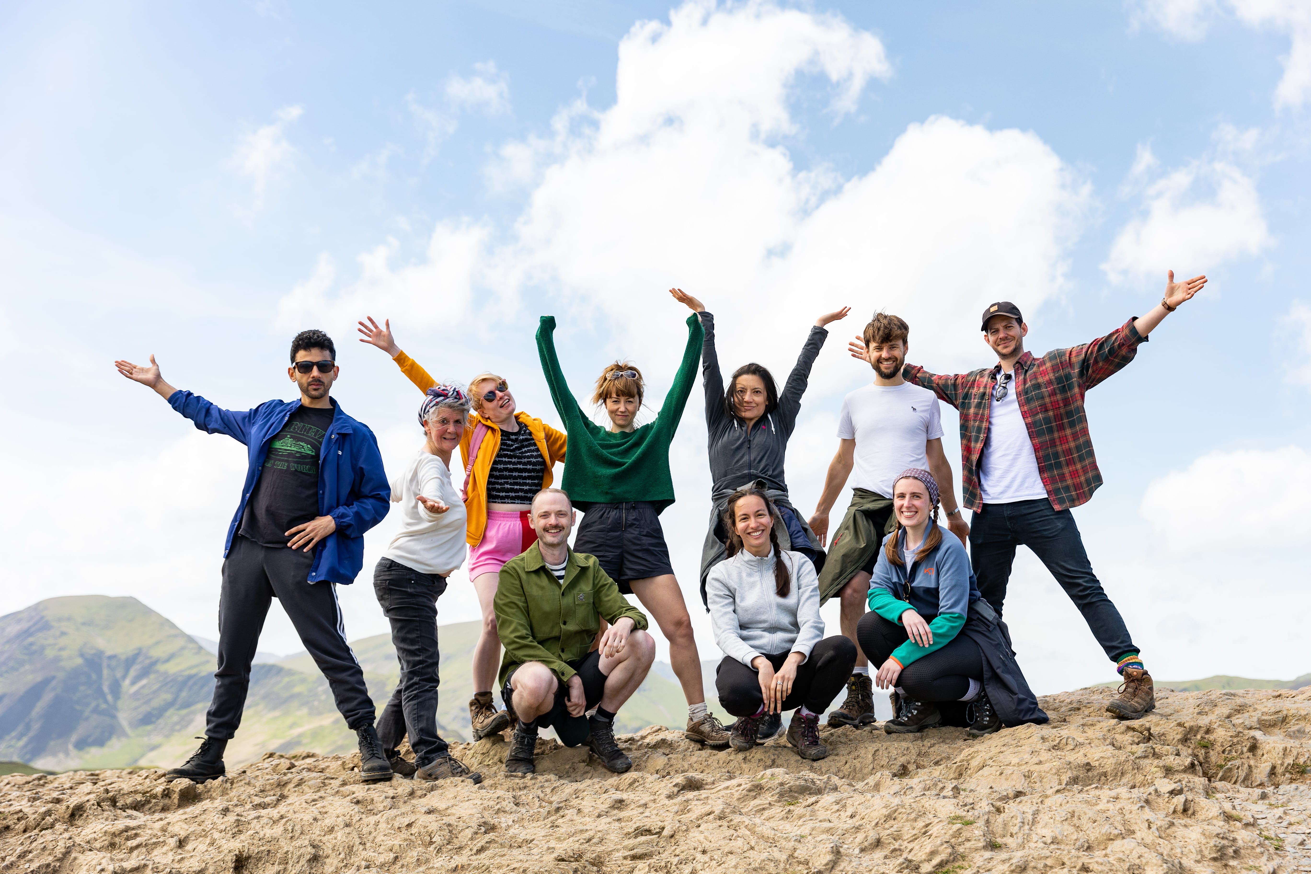 The Climbers on Catbells