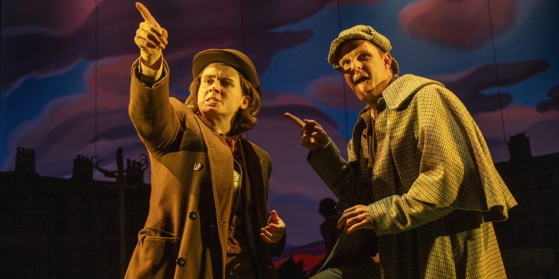 Arthur Conan Doyle’s classic detective story but wrapped in a huge comedy blanket