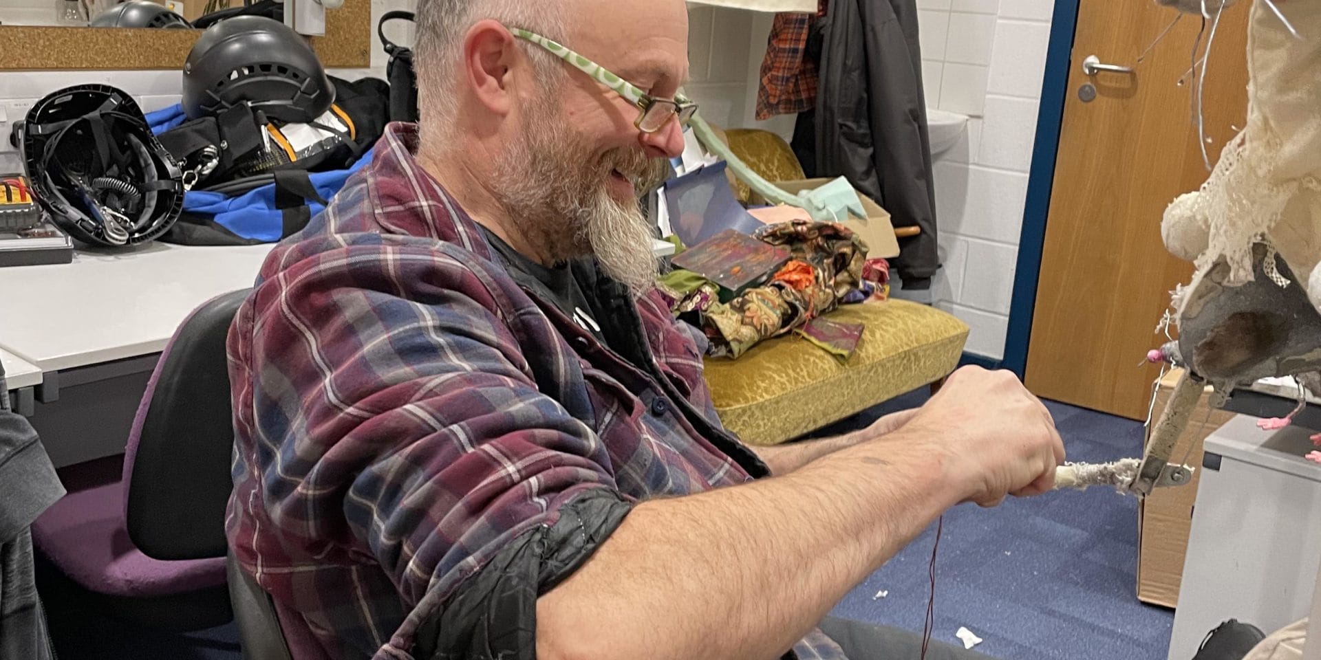 Marc Parrett creates living drawings…