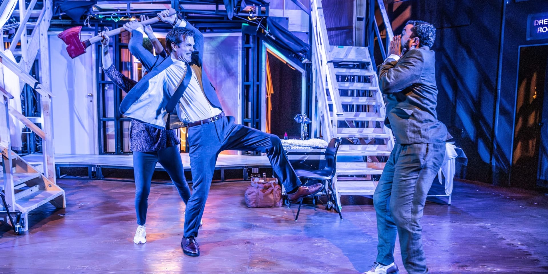 WHAT is it about the British theatre and it’s love of farce and trouser dropping?