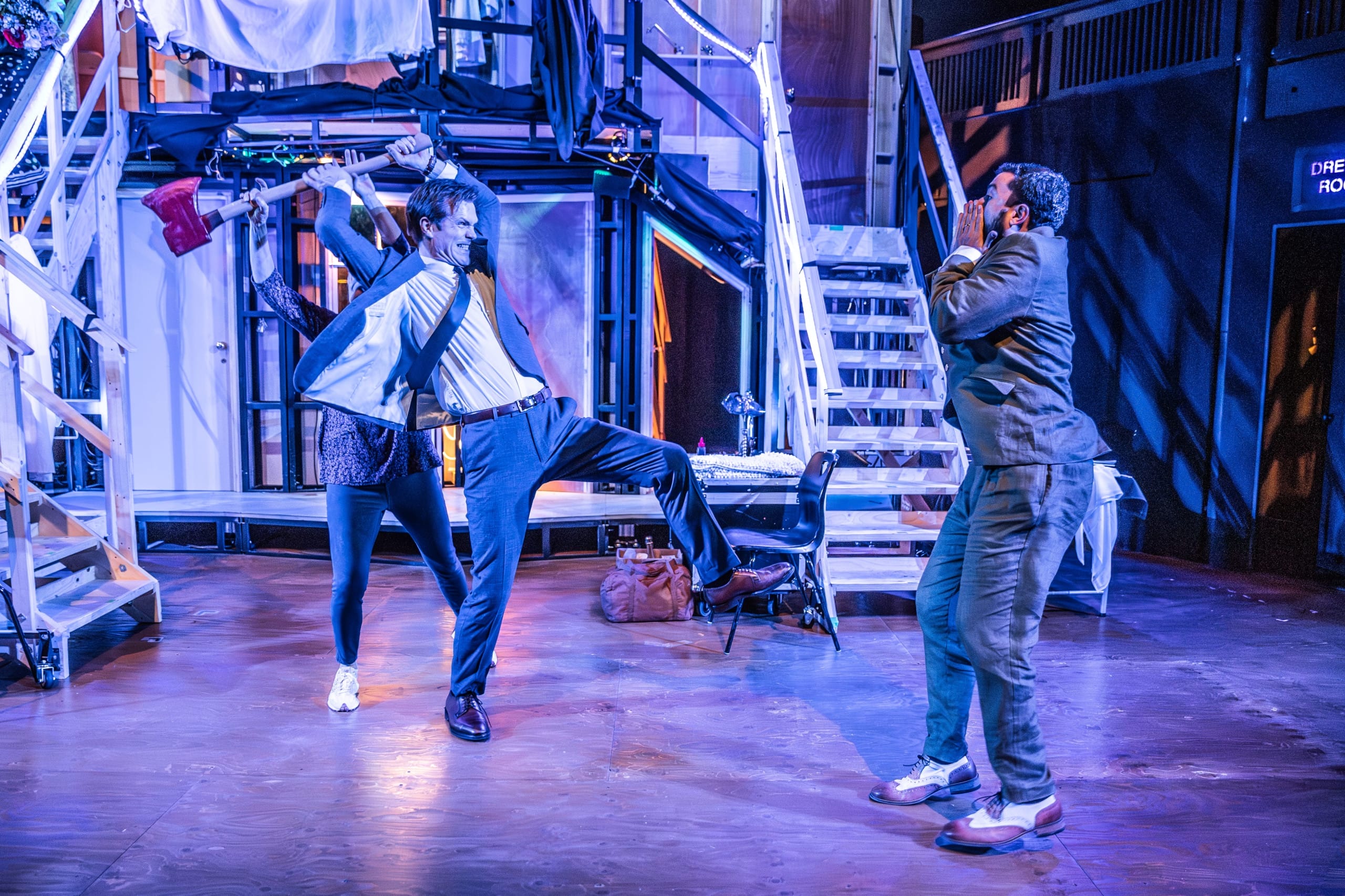 WHAT is it about the British theatre and it’s love of farce and trouser dropping?