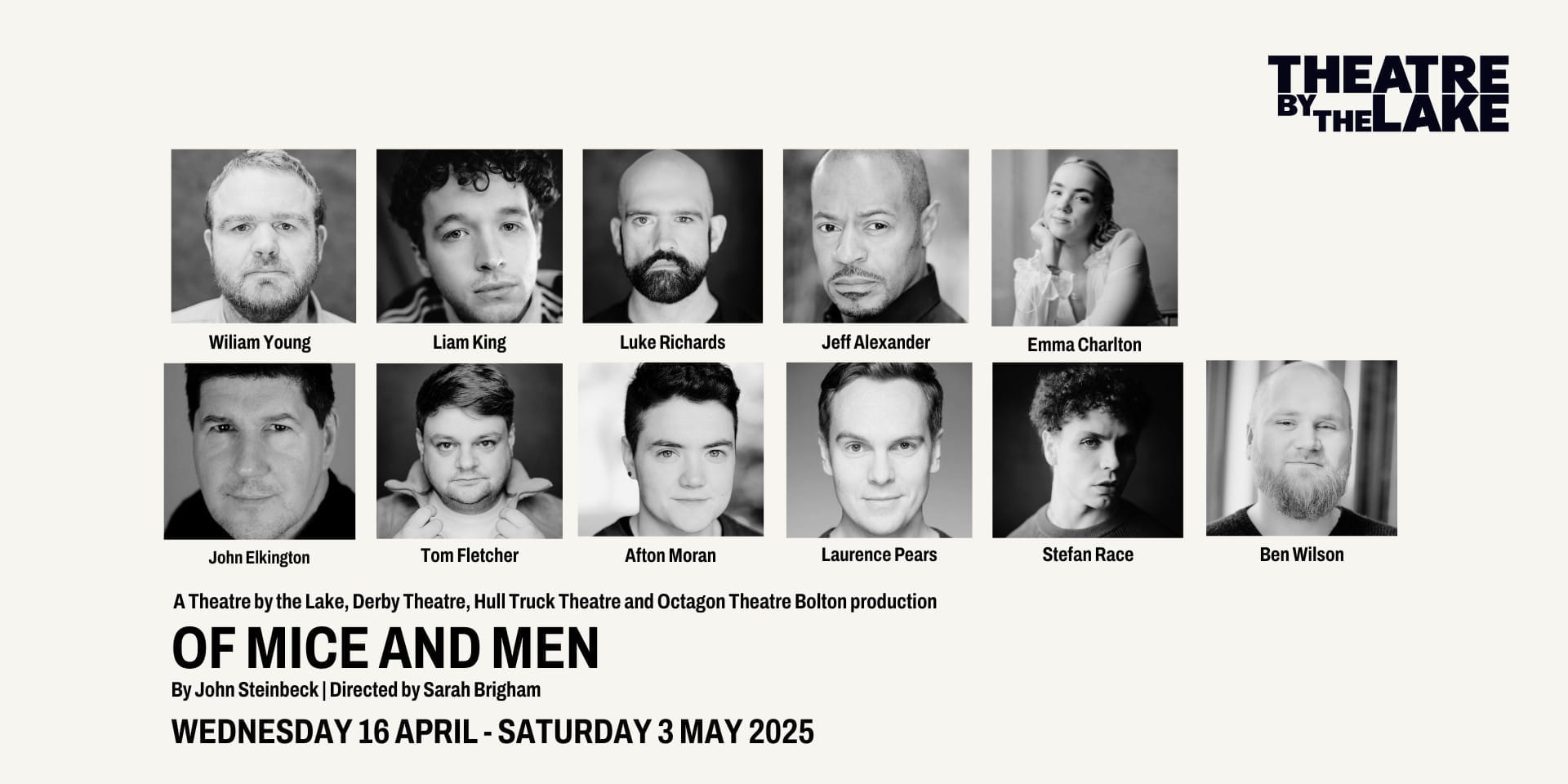 Of Mice and Men cast and creative team announced