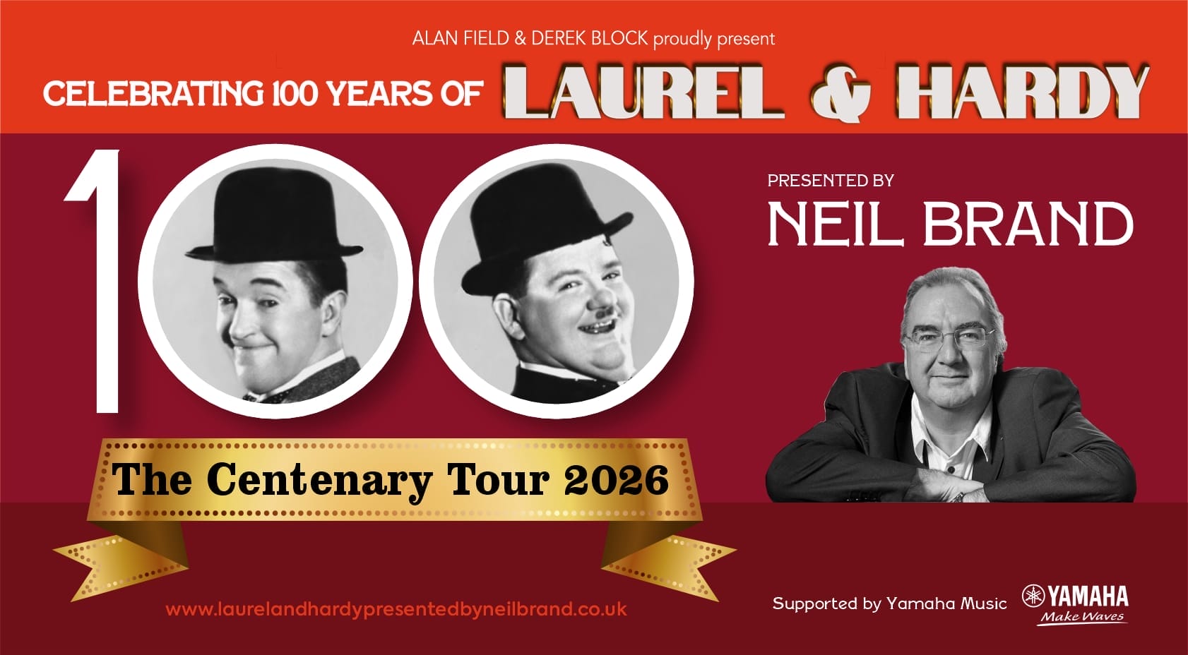 100 Years Celebration of Laurel &#038; Hardy &#8211; Presented by Neil Brand