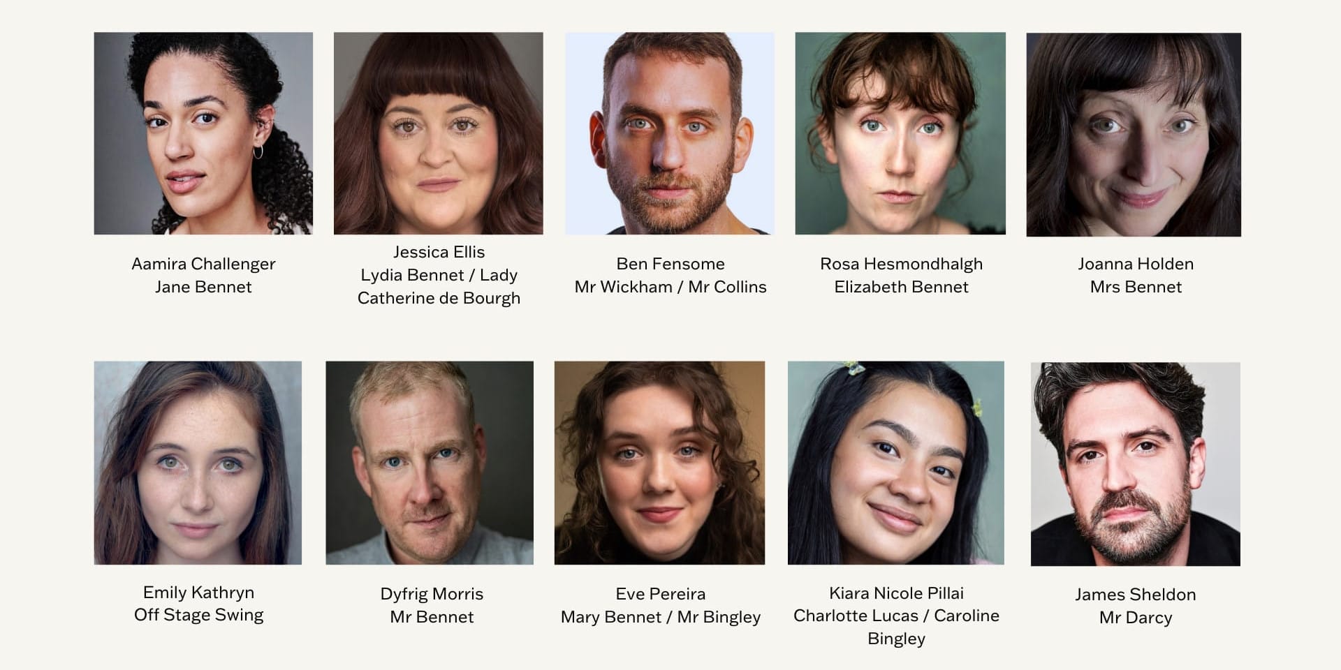 Full cast announced for Pride &#038; Prejudice