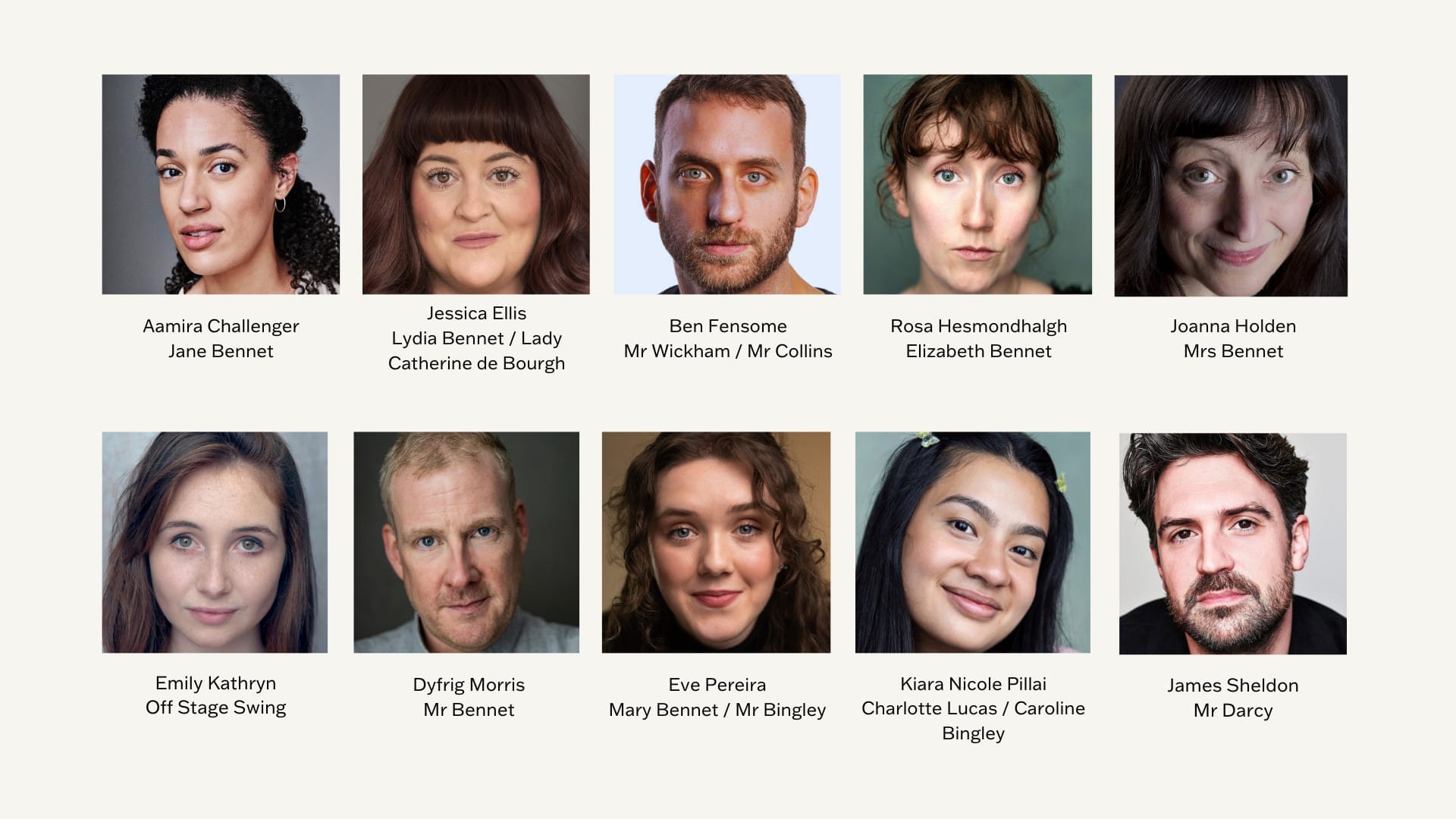 Full cast announced for Pride &#038; Prejudice